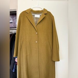 Green oak and fort wool coat size large